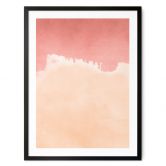 Poster Pfirsichfarbener Himmel - Amini 