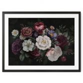 Poster Blumen Stillleben im Redouté-Stil - Bloomery Decor 
