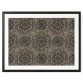Poster Mandala Boho Antikgold - Bloomery Decor 
