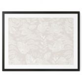 Botanik Poster Tropische Blätter Beige - Bloomery Decor 