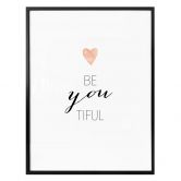 Poster Confetti & Cream - Be-you-tiful 