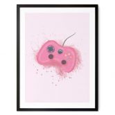 Poster Eleonora - Pink Gaming Controller 