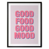 Poster Good food good mood - Fritsch 