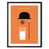 Plakat Inspireret af filmen "Clockwork Orange" - Gomes 