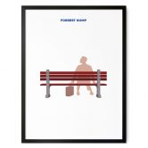 Filmposter Inspiriert vom Film "Forrest Gump" - Gomes 