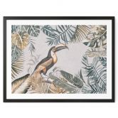 Poster Tropischer Wald mit Tukan - Haase 