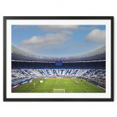 Poster Hertha BSC - Hertha Choreo in der Ostkurve 