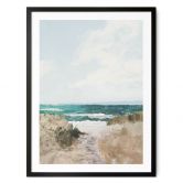 Poster Dünenweg zum Strand - Hobday 