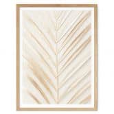 Poster 1X Studio - Goldenes Palmblatt 