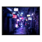 Poster Hugonnard - Nachtleben in Japan 
