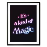 Poster Songtext - It's a kind of magic 