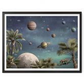 Plakat Kikki Belle - Tropical Fantasy in Space 