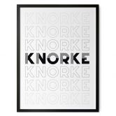 Poster Knorke 