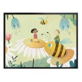 Poster Loske - Honigbienen 