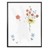 Poster Loske - Kleiner Hase 