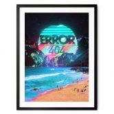 Poster Error 404 am Strand - Nicebleed 
