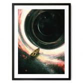Poster Weltall: Astronaut im Boot - Nicebleed 