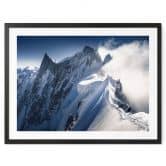 Poster Gipfel des Mont Blanc - Nienartowicz 