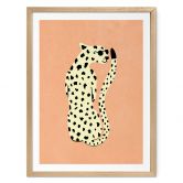 Poster Eleganter Gepard mit Sonnenbrille - Oltmanns 