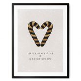 Plakat Merry Everything & Happy Always - Orara Studio 