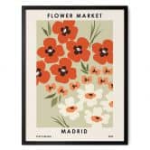 Poster NKTN - Flower Market Madrid 