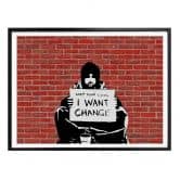 Poster Banksy - Keep Coins 