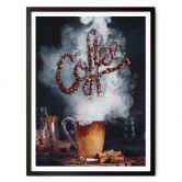 Poster Belenko - odeur de café 