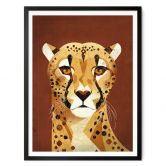 Poster Braun - Gepard 