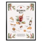 Poster Glühwein Rezept 