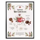 Poster Homemade Hot Chocolate Recipe 