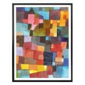 Poster Klee - Raumarchitekturen 