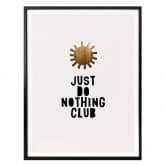 Poster Kubistika - Do Nothing Club 