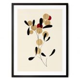 Poster Kubistika - Goldene Beeren 