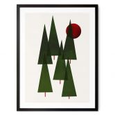Poster Kubistika - Pinède Foret 