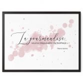 Poster La gourmandise 