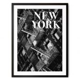 Poster Martin - Feuerleiter in New York 