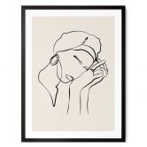 Poster NKTN - Line Art - Don't Worry 