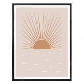 Poster Orara Studio - Rotes Sonnenlicht 