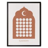 Poster Calendrier ramadan à remplir 