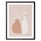 Poster uplusmestudio - Kleine Blumen in der Vase 