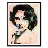 Poster Zamart - Hommage an Miro - Liz Taylor 