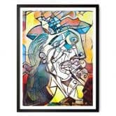 Poster Zamart - Hommage an Picasso - Die Frau 