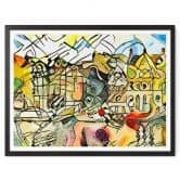 Poster Zamart - Kandinsky meets Amsterdam 