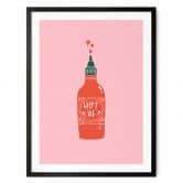Poster Sauce piquante au chili - Simmonds 