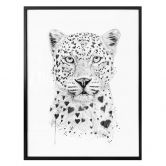 Poster Solti - Liebevoller Leopard 