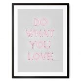 Spruch Poster - The Miuus Studio - Do what you love 