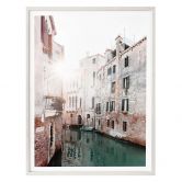 Poster Colombo - Sonnenstrahlen im Kanal 