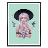 Poster Korenkova - Boho Girl 2 mint 