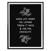 Poster Orara Studio - When life hands you lemons 