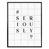 Plakat - Gitter - Seriously? 